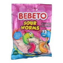 Baby Jelly Worms 80 gr 12 adet/kutu