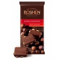 Çikolata Roshen Bütün Fındık Bitter 90g.