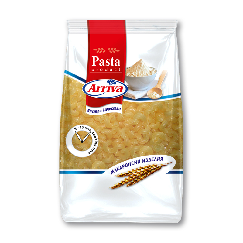 Ariva Pasta Spirals 400 g 30 pcs/stack