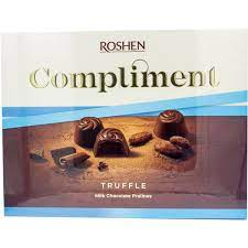 Chocolate candies Roshen Compliment with Truffle 0.120/10 pcs./box