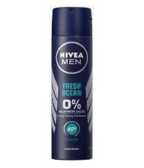 Nivea MEN Deo Spray 150 ml Fresh Ocean 6 Stück/Box