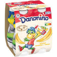 Danonino Drink with Banana 4 pcs x 100 g /price for 4 pcs/