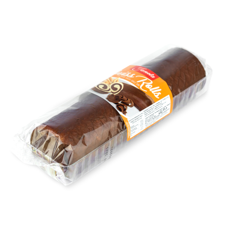 Jeanetta Roll mit Schokolade 300 g 8 Stk./Karton