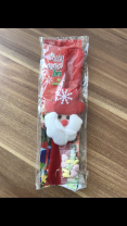 Santa Claus plush bracelet 24 pcs/box