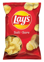 Chips Lace 140 g salt 21 pcs/case