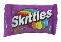 Skittles WILD BERRY şekerleri 38 gr 14 adet/kutu