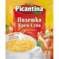 Pikantina Soup Cream Chicken 60g 24 pcs/box
