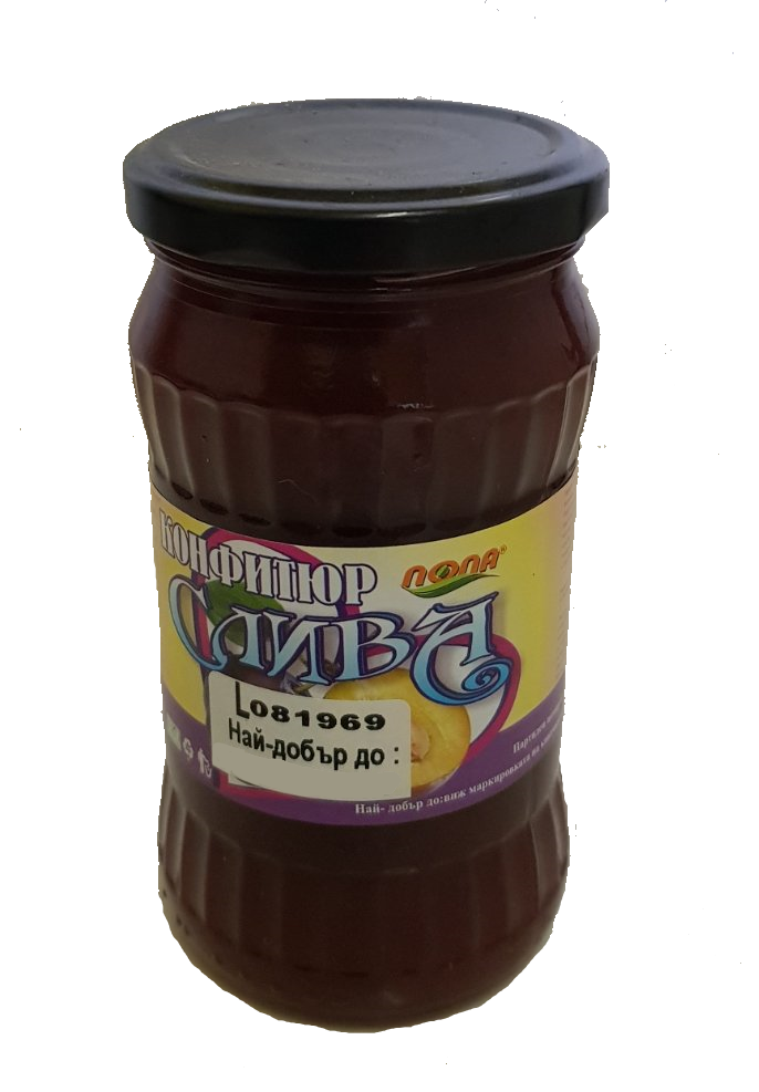 Popa Plum Jam 314 g 12 pcs/stack