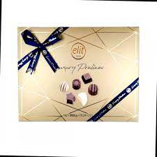 Elite Chocolate candies Praline luxury gold box 262 g 10 pcs/box