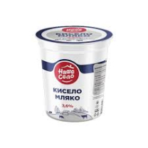 Брошура Наше село Кисело мляко 3.6% 400 гр 12 бр/каш