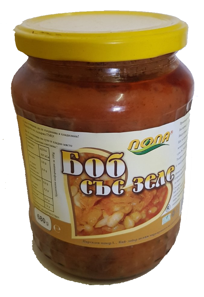 Popa Bob with cabbage 680 g 12 pcs/stack