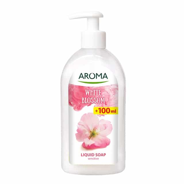 Жидкое мыло Aroma White Blossom 500мл