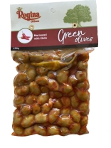 Green olives with chili 250 g vacuum