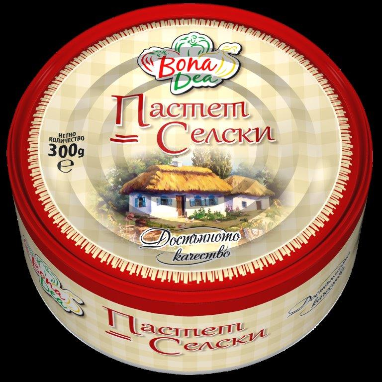 Bona Dea Country Pate 300 g 12 pcs/stack