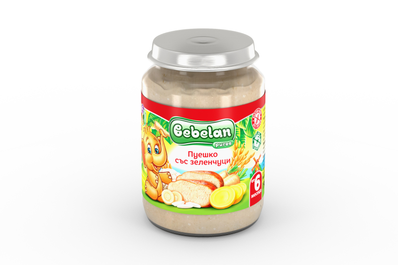 Bebelan Sebzeli Hindi 6+ 190 gr 6 adet/deste