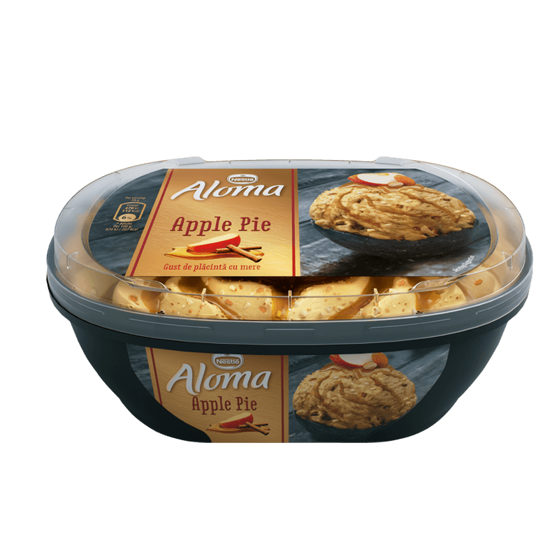 Aloma elmalı turta dondurma 6*900 ml