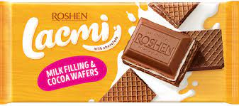 Sh-d Roshen Lakmi Milk with Milk filling and Chocolate in la 265g