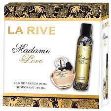 Set La Rive Women's perfume + deodorant MADAME IN LOVE