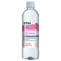 Вода Devin с витаминами вишня и роза 425 мл 6 шт/стак