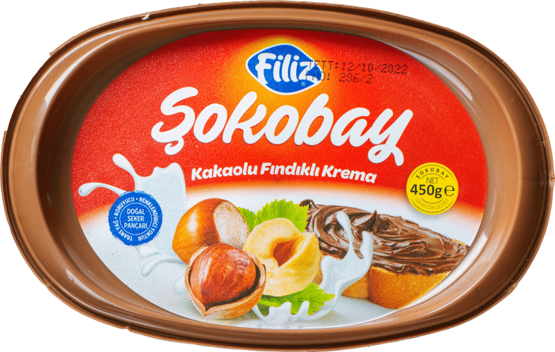 Filiz Kakaocreme mit Haselnüssen 450 g 12 Stück/Karton