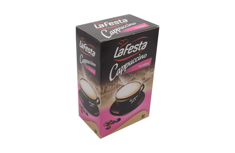 Cappuccino Lafesta 8 box/stack