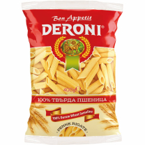 Deroni Macaroni Penne Rigate 400g 15 pcs/box