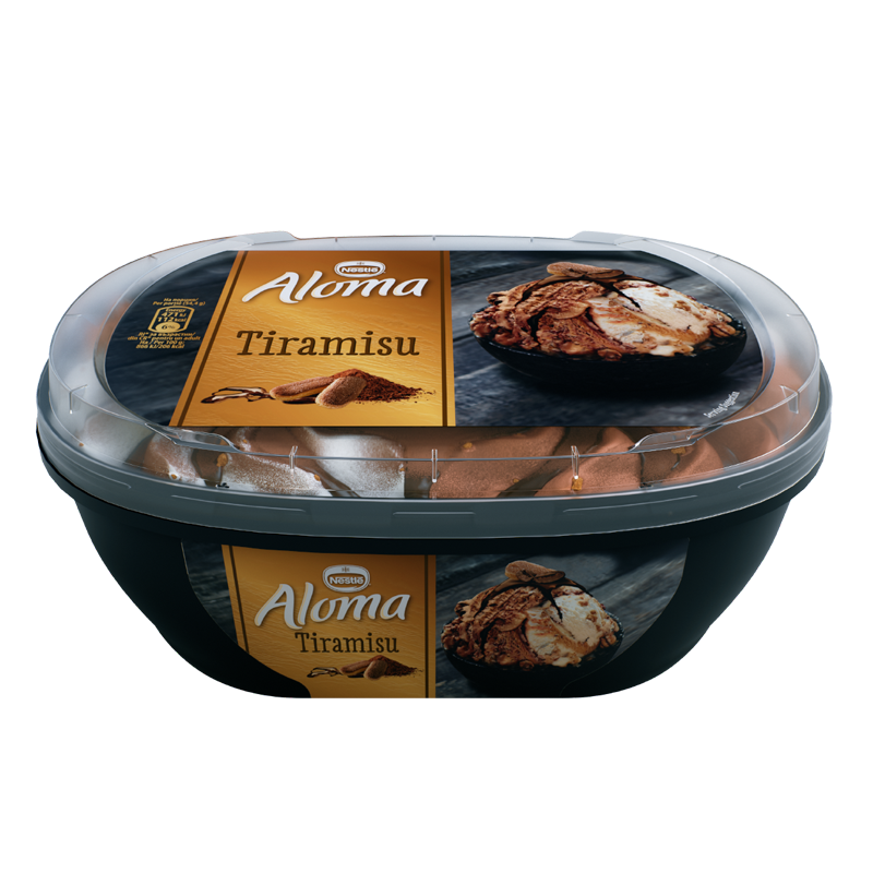 Aloma tiramisu ice cream 6*900 ml