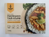Vesselina Chicken Thai köri 340 gr/kutu