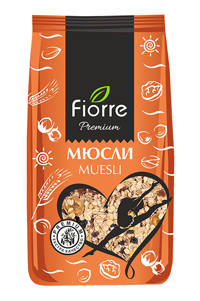 Fiore Muesli 20% fruit 450 g 6 pcs./st.