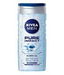 Гель для душа Nivea MEN Pure Impact 250 мл 6 шт./кор.