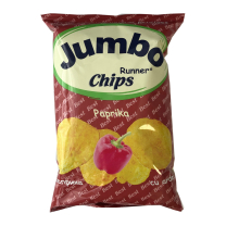 Jumbo chips paprika 75 g. 25 pcs in a box