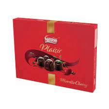 Chocolate candies Nestle Drunken cherries 158 g. 12 pcs. box