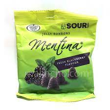 Candies Mint Blackberry sour 80g 40 pcs./box