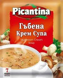 Pikantina Cream of mushroom soup 24 pcs/box