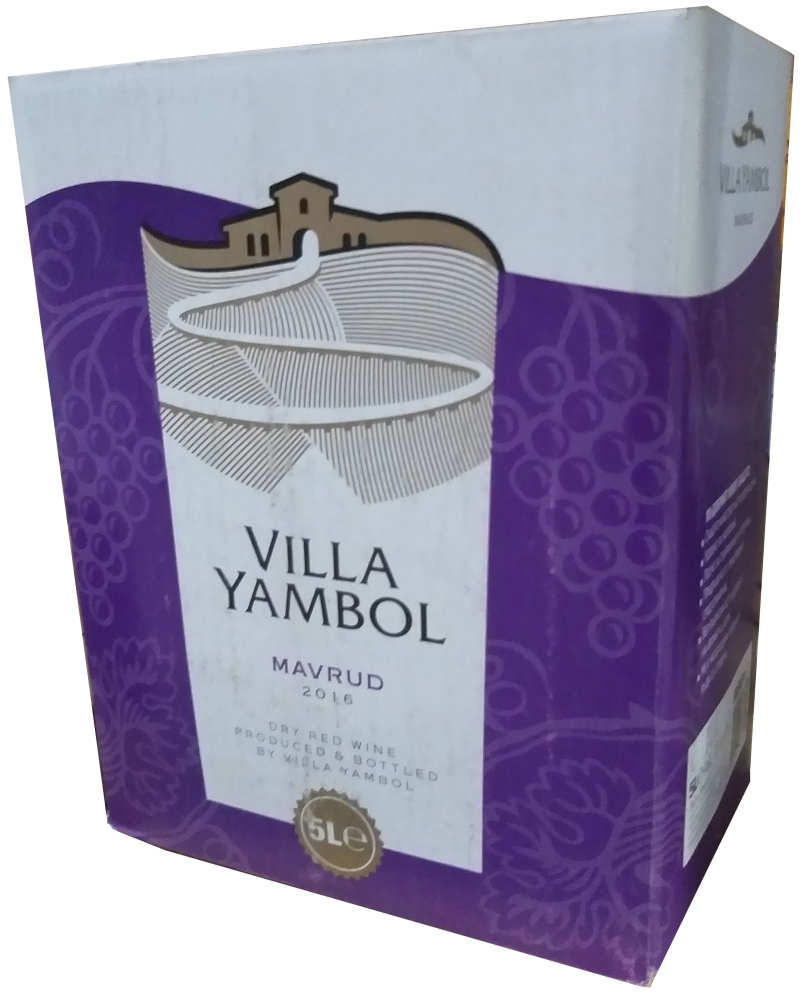 Villa Yambol 5 Liter Mavrud 2 Stück/Karton