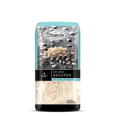 Oberon Pearl Rice 500g. /10 pcs./stack