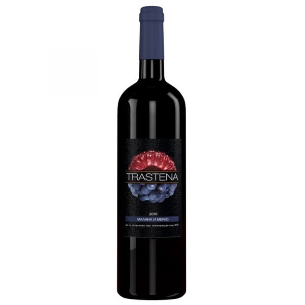Trastena Raspberry and Merlot wine 750 ml