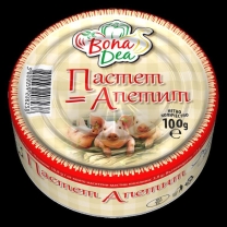 Паштет Bona Dea Appetite 100 г 30 шт/стоп