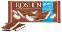 Chocolate Roshen Nougat Coconut Milk 90g.
