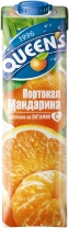 Куинс Портокал и мандарина 1л 6 бр/каш