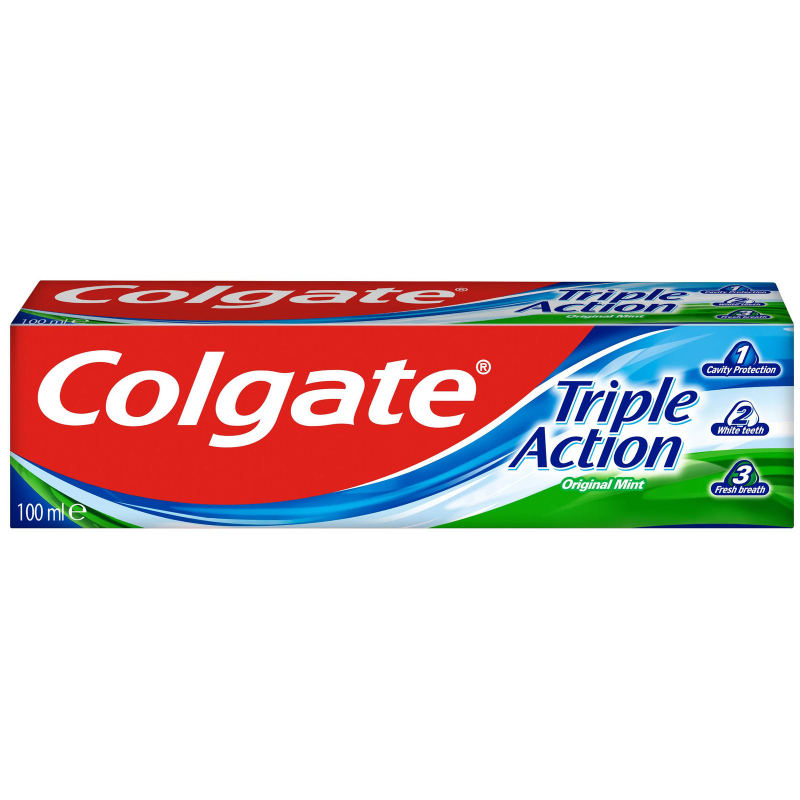 Colgate triple action toothpaste 100 ml