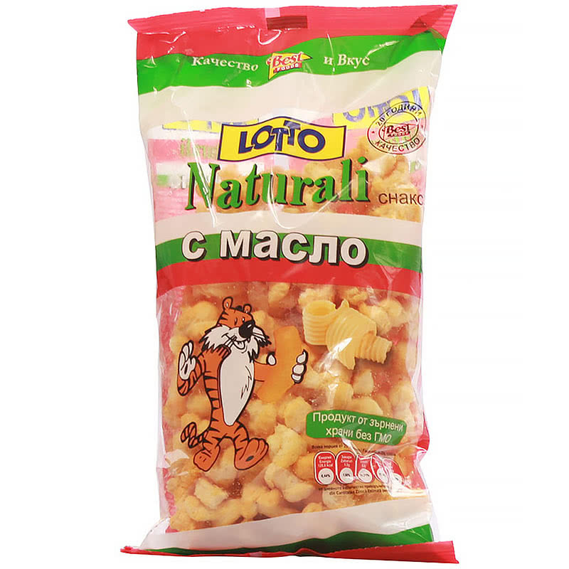 Snacks Loto Naturali mit Butter 50 Stk./Karton.