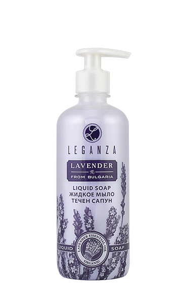 Leganza liquid soap Organic Lavender 500ml 12 pcs./box.