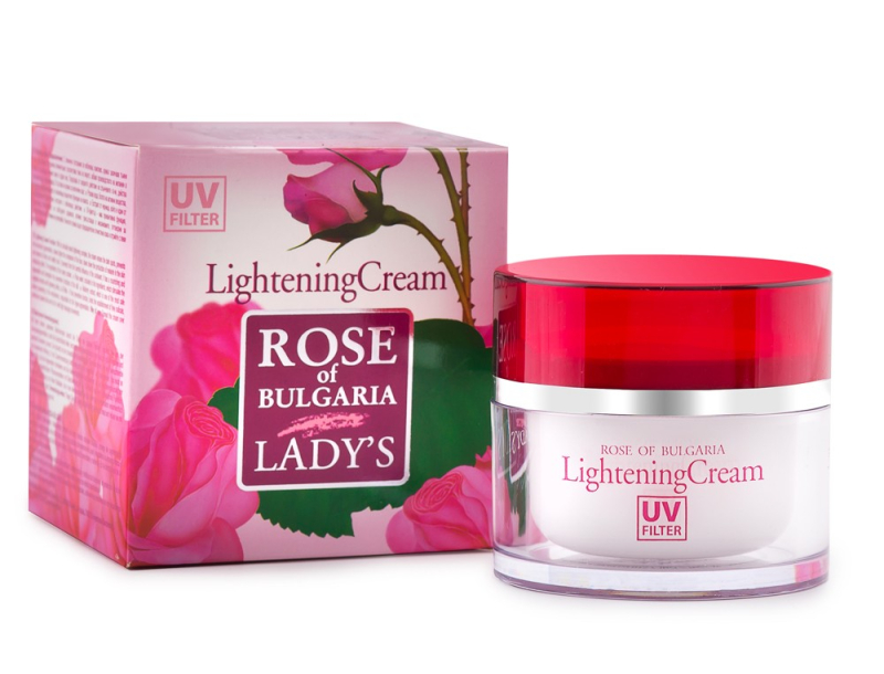 Bio Fresh Gesichtscreme Rose Whitening 50ml.