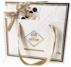 Elite Chocolate candies Gourmet collection - white box 170 g 12 pcs/box