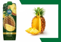Juice BBB 1l. box Pineapple 100% 12 pcs./stack