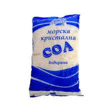 Sea salt 1kg 10 pcs./stack