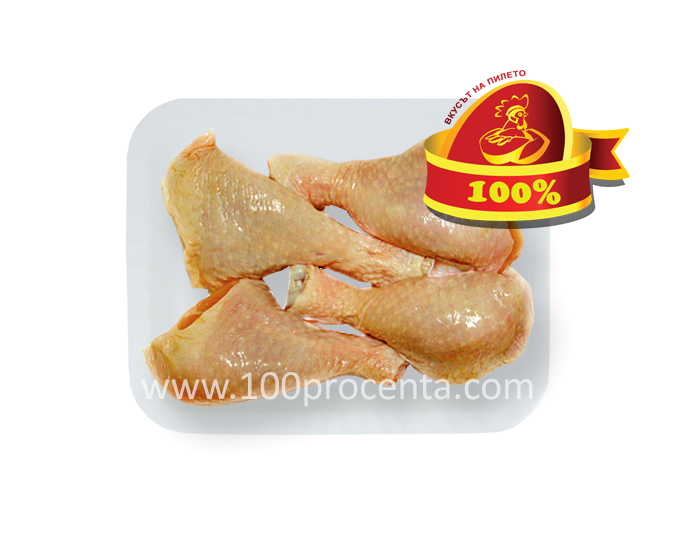 100% Chicken Party leg ~500 g/bag ~10 kg/box