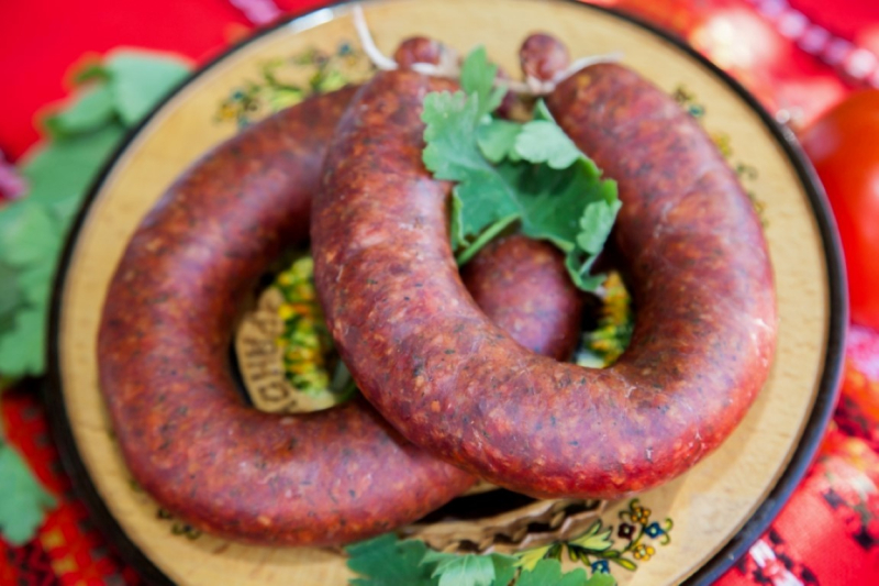 Stesis SAUSAGE FOR DRYING from a mixture of meat ~1,700 kg. tar. (SUJUK