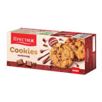 Prestige Soft biscuits with dark chocolate chips 18 pcs/case